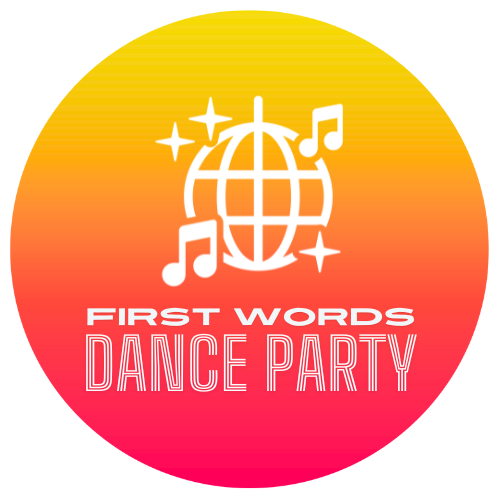 First Words Dance Party Logo