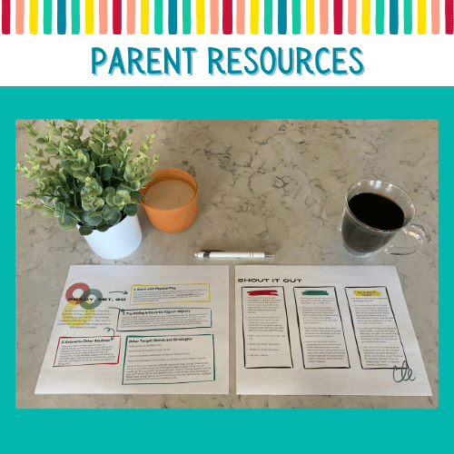 A helpful handbook for parents using music speech therapy strategies at home.