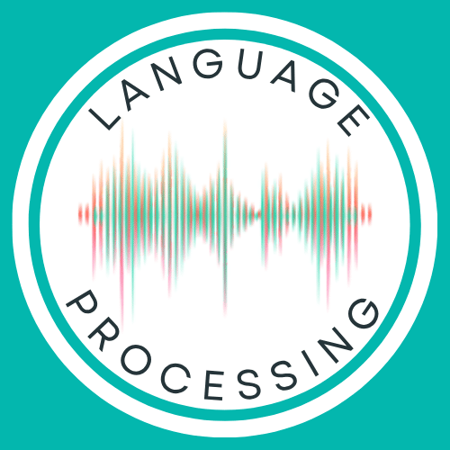A sound wave from music speech therapy.