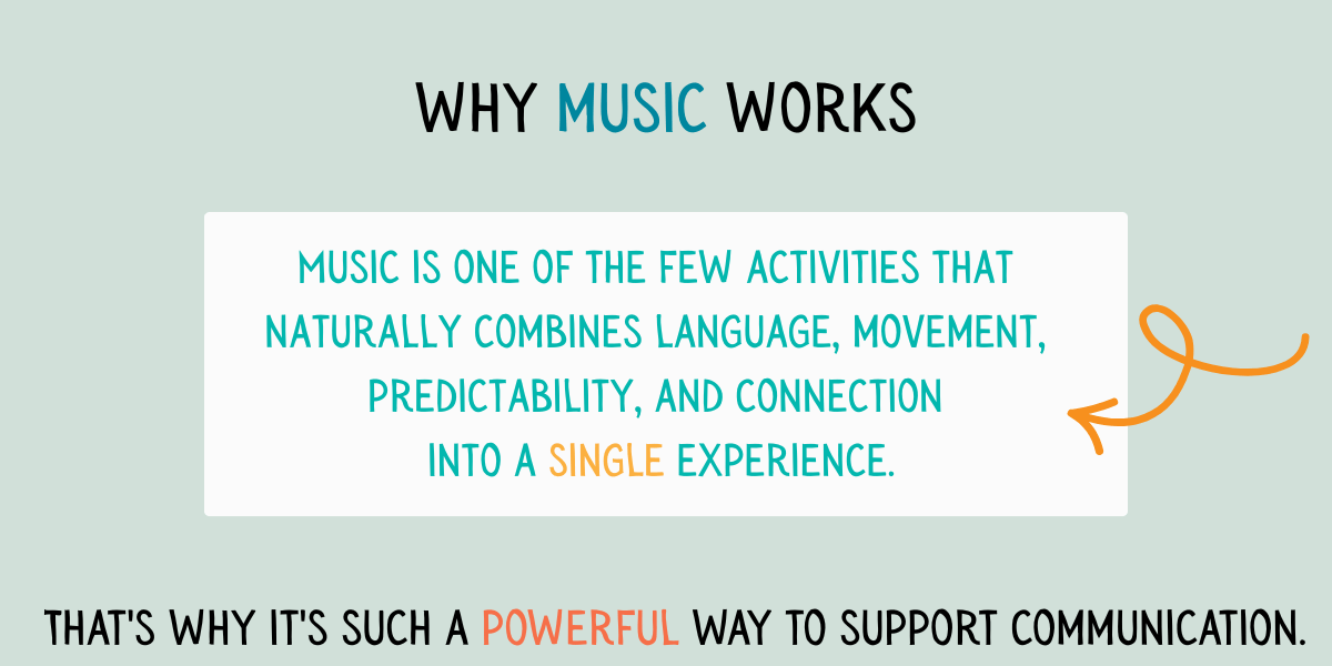 Why music and speech therapy work in tandem for children with speech delays.
