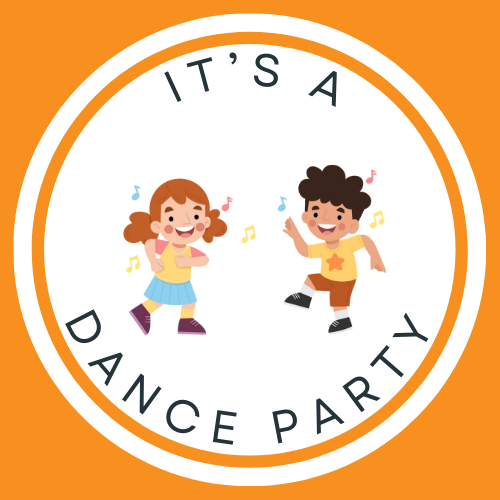 A song cover of It's a Dance Party, a speech therapy song.